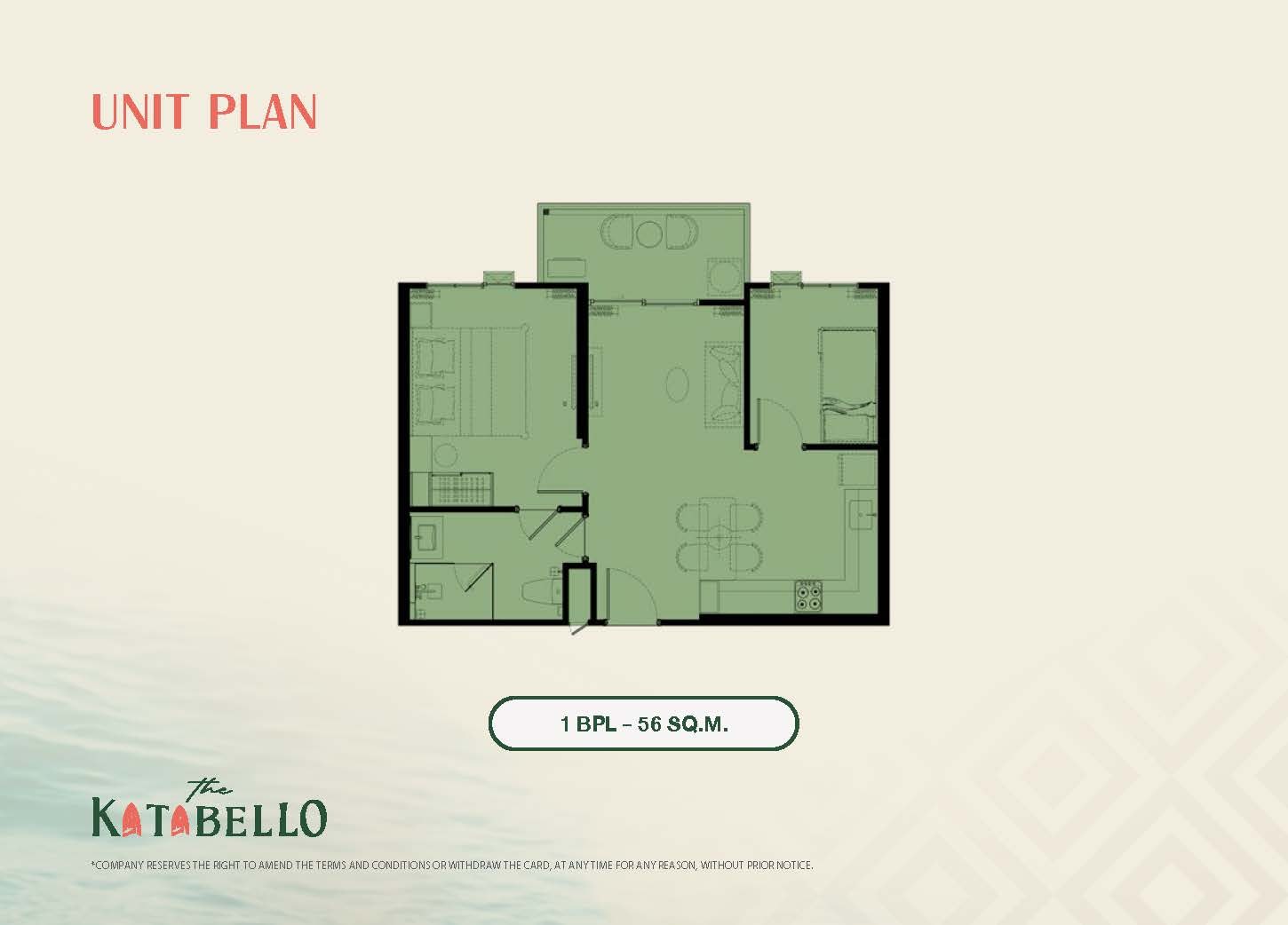 The Title Katabello — 1 Bedroom Plus