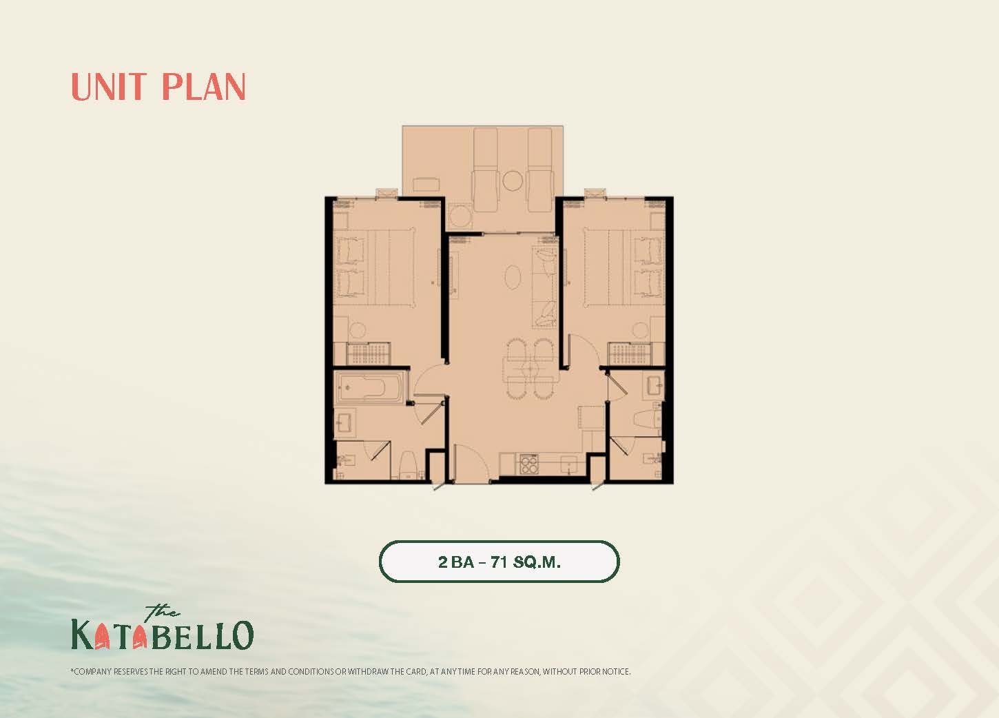 The Title Katabello — 2 Bedroom