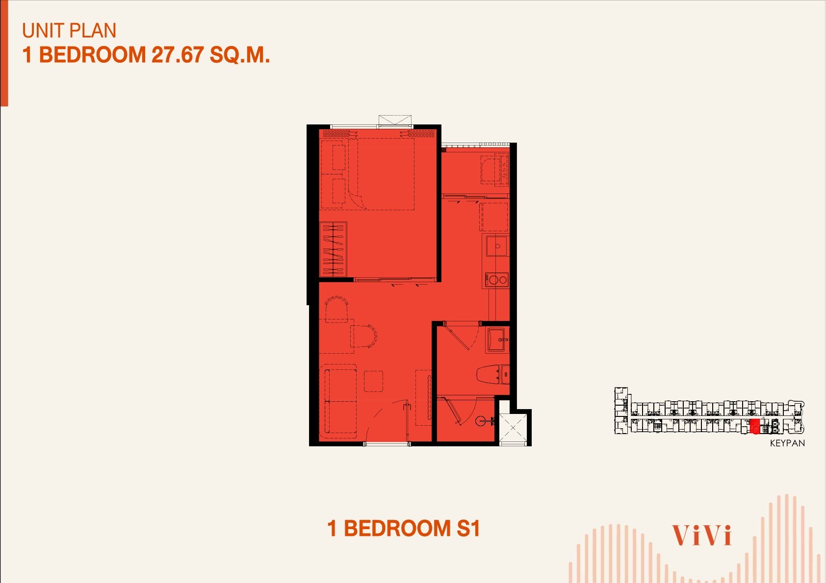 The Title Vivi — 1 Bedroom S