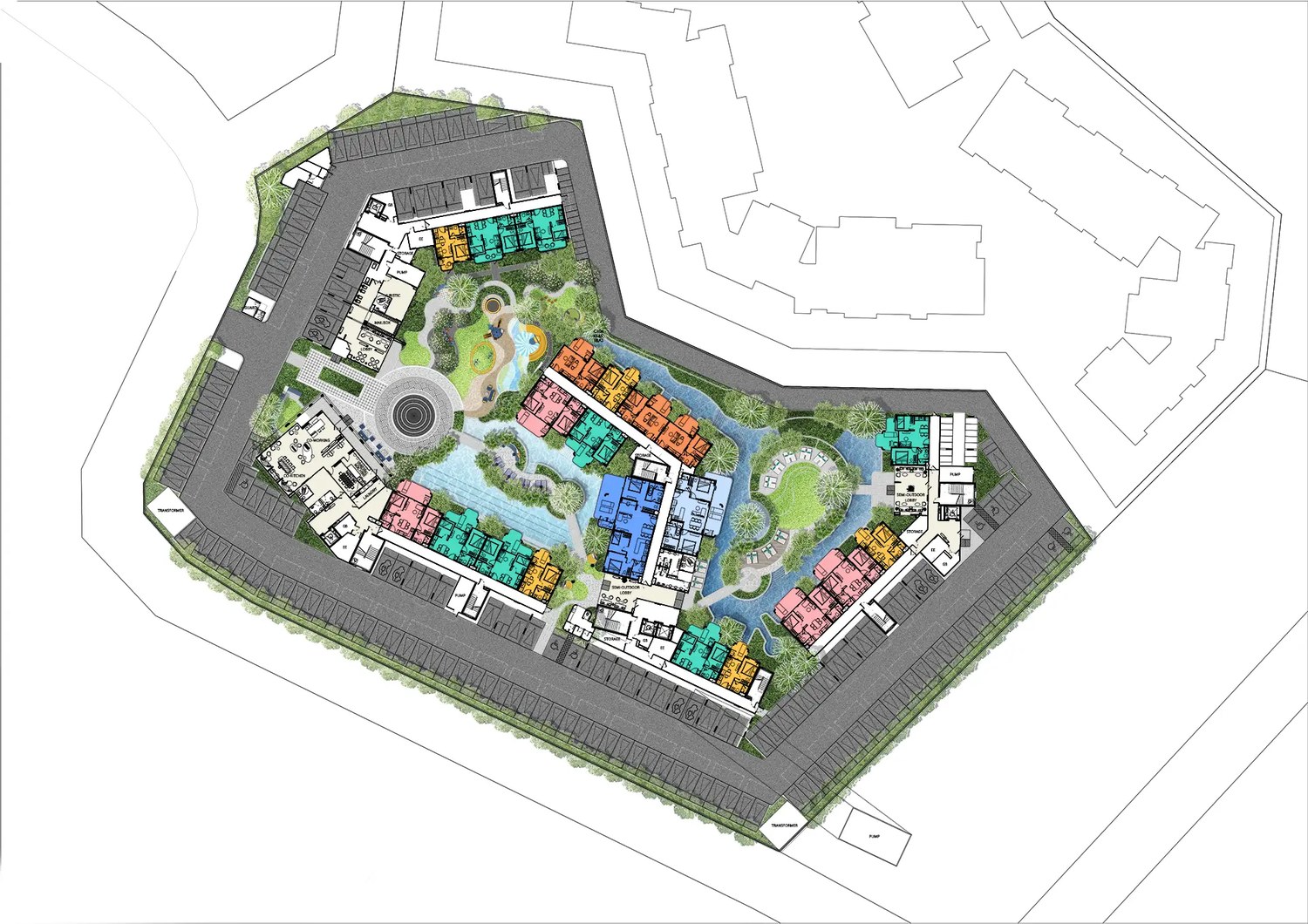 The Title Vivana — master plan